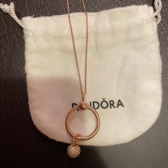 New PANDORA Necklace with pendant - Picture 3 of 6